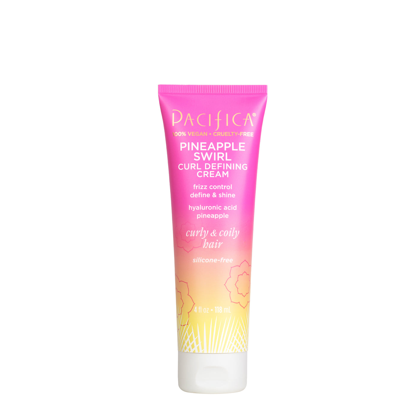 Pineapple Swirl Curl Defining Cream - Haircare - Pacifica Beauty