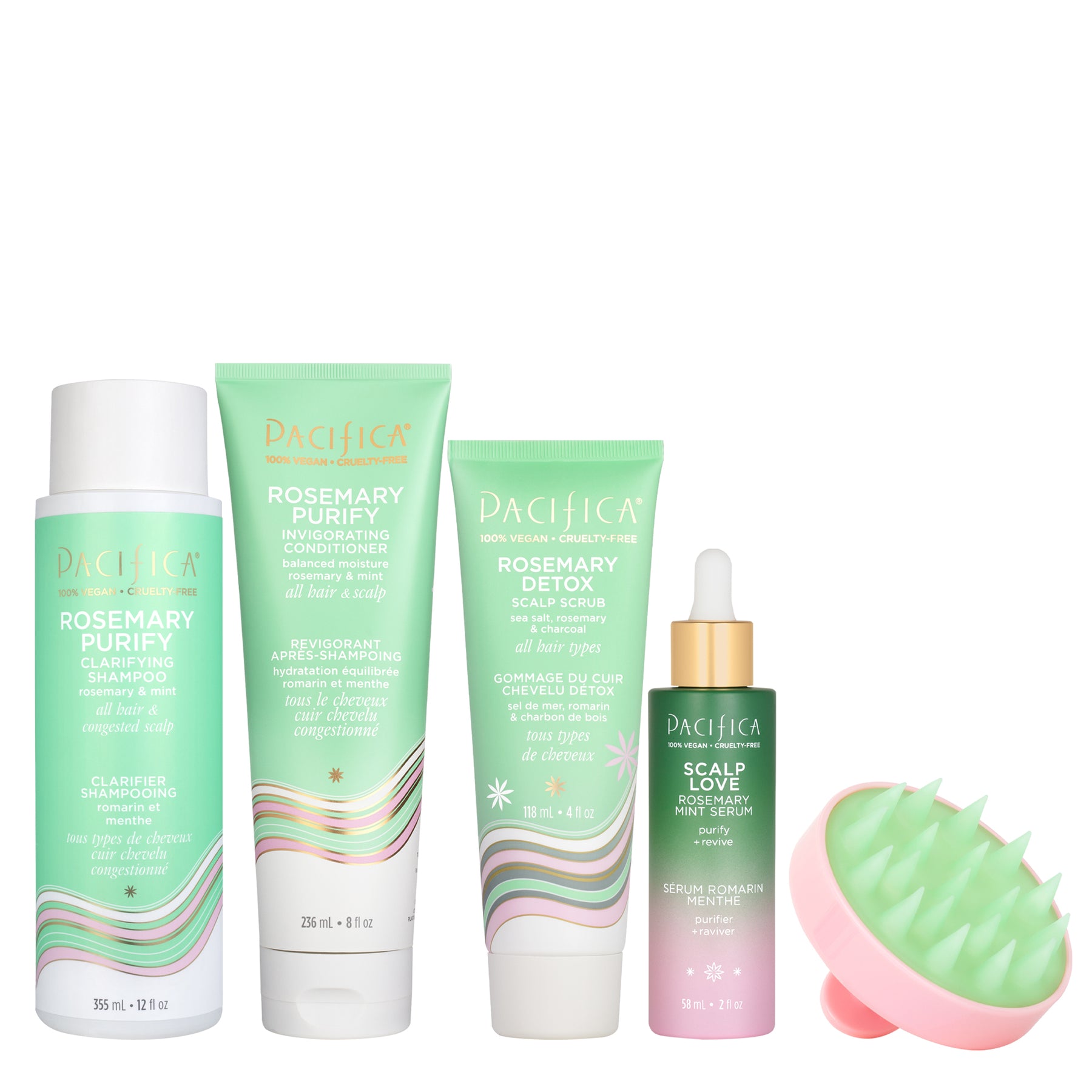 Rosemary Purify Haircare Bundle - Bundles - Pacifica Beauty