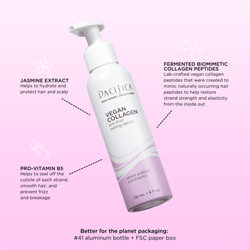 Vegan Collagen Anti - Frizz Sealing Serum - Pacifica
