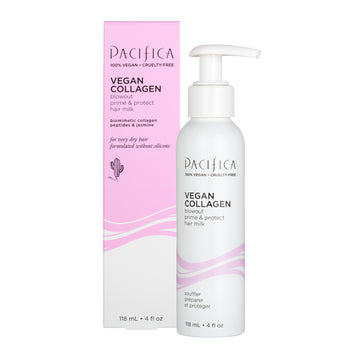 Vegan Collagen Blowout Prime & Protect Hair Milk - Pacifica