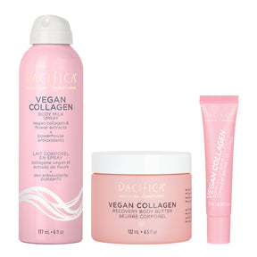 Vegan Collagen Hydrate & Plump Trio - Bundles - Pacifica Beauty