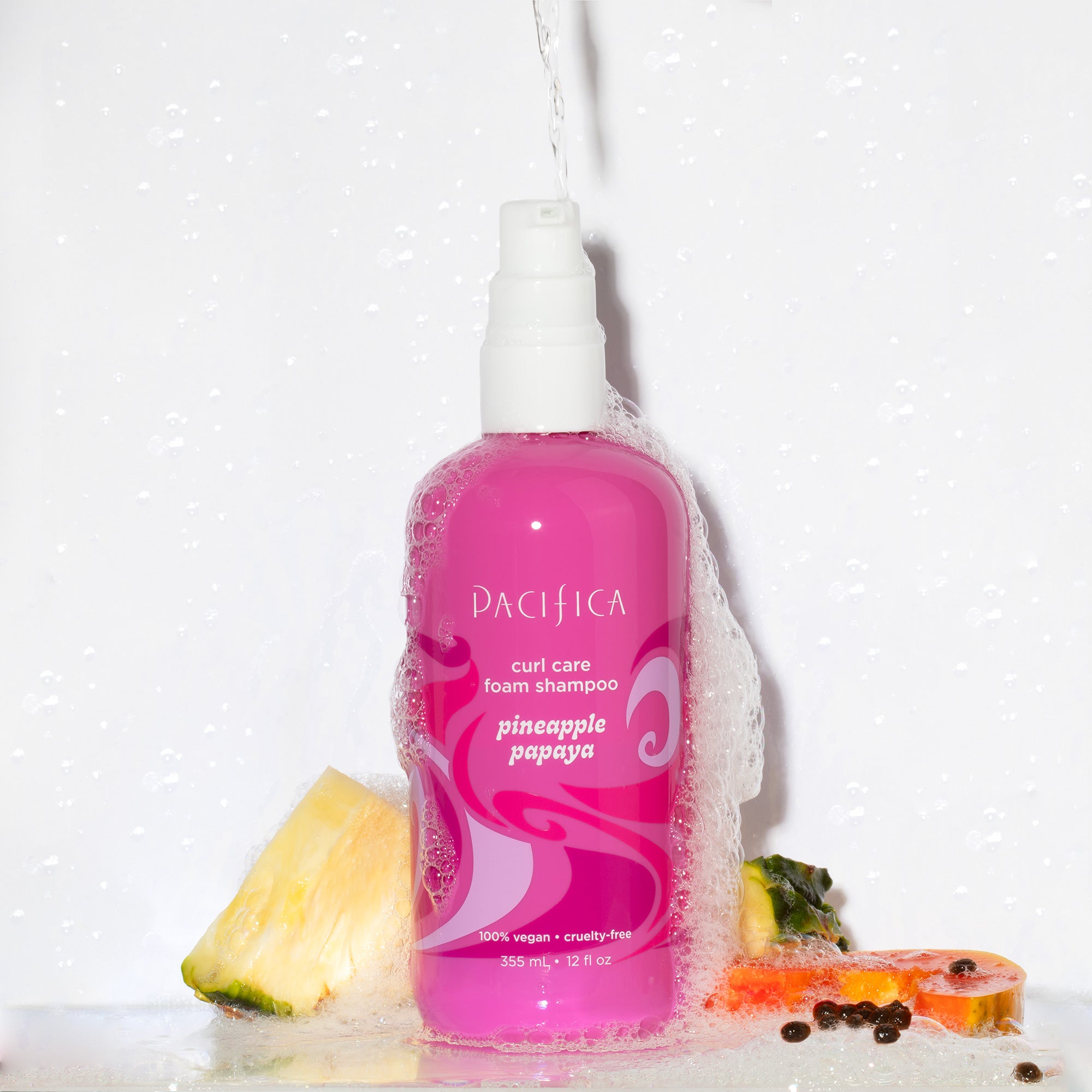 Pineapple Papaya Curl Care Foam Shampoo