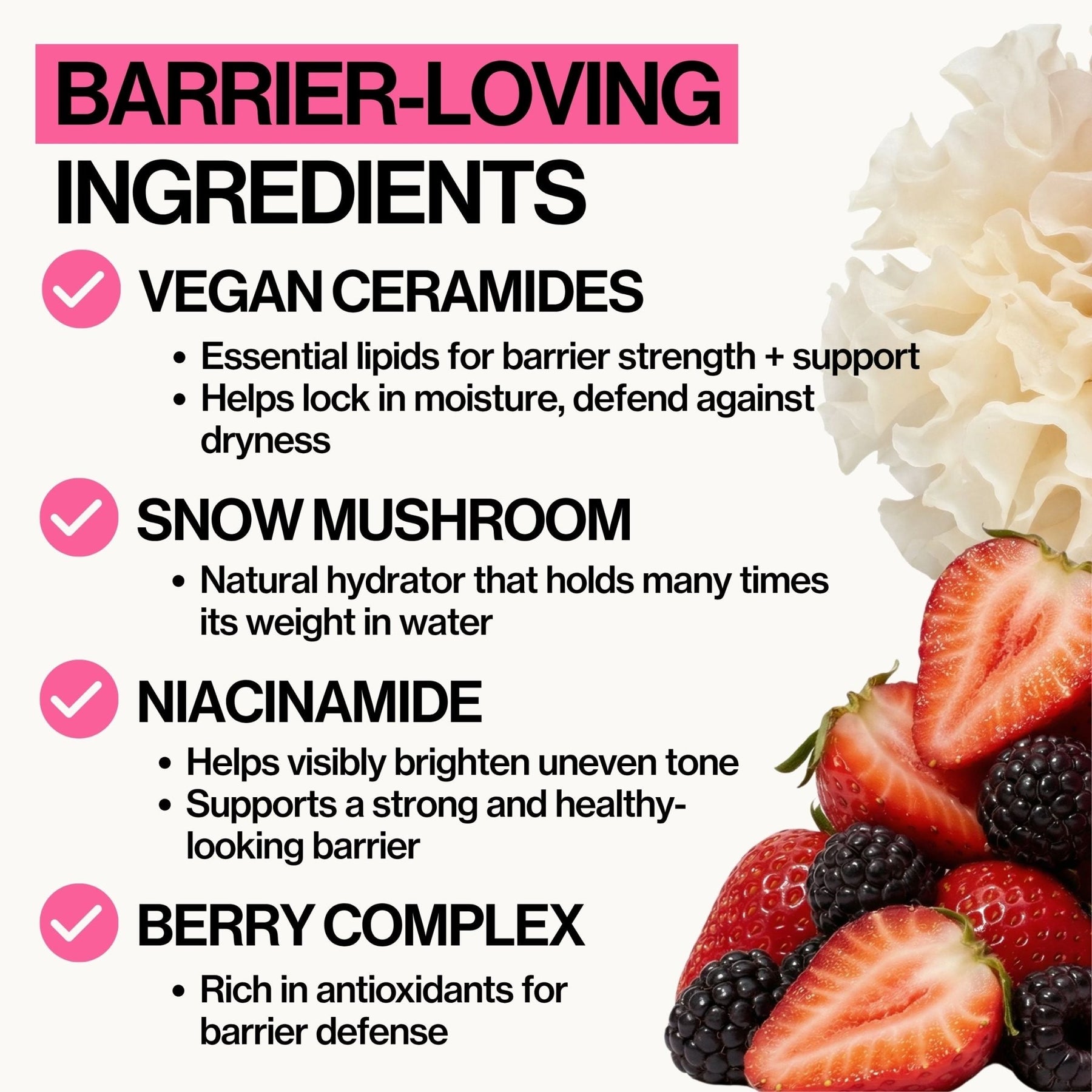 Berry Dewy Barrier Support Serum - Pacifica