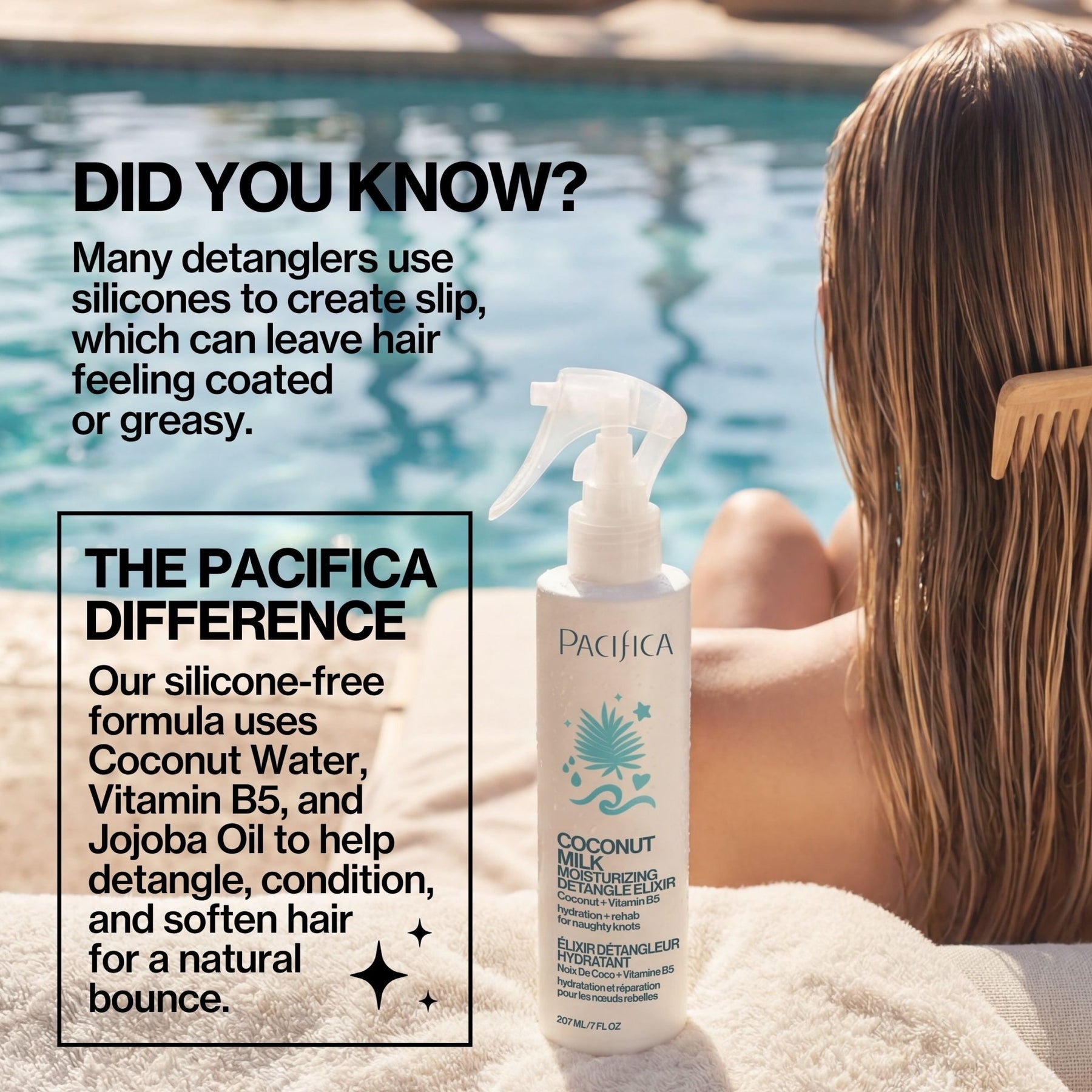Coconut Milk Detangle Elixir - Pacifica