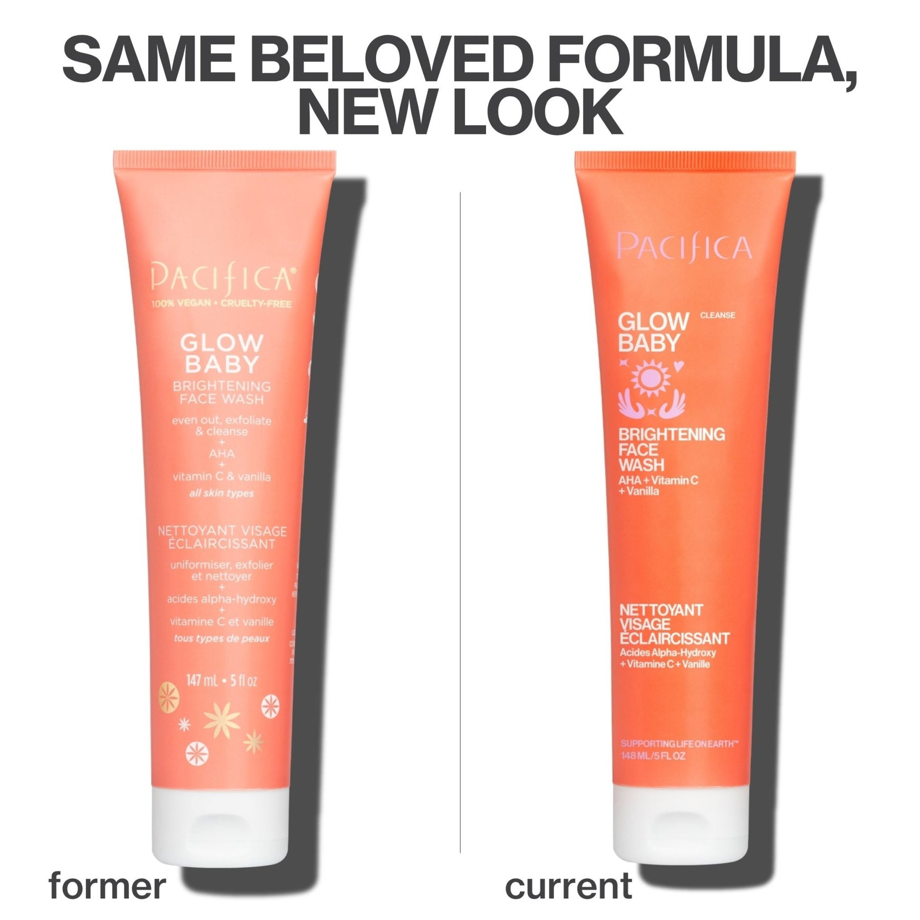 Glow Baby Brightening Face Wash | Facial Cleanser - Pacifica