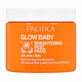 Glow Baby Brightening Peel Pads 10% AHA + BHA - Pacifica