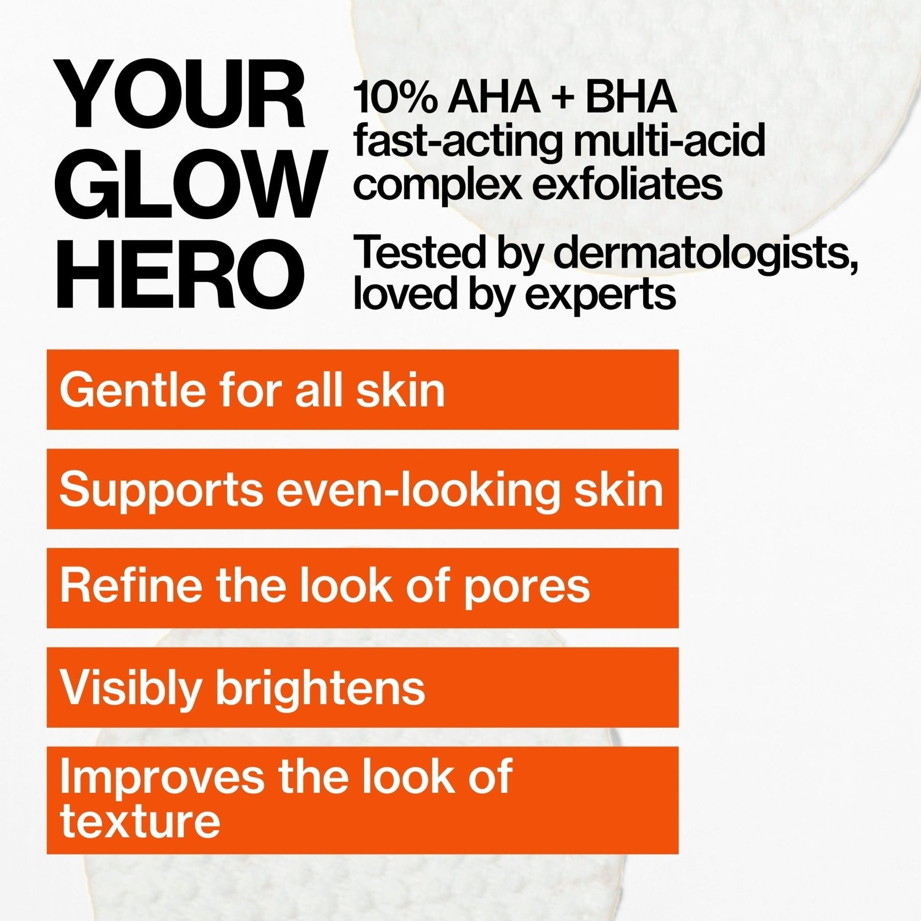 Glow Baby Brightening Peel Pads 10% AHA + BHA - Pacifica