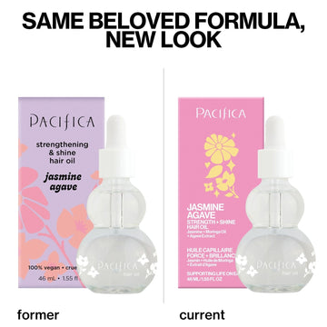 Jasmine Agave Strength + Shine Hair Oil - Pacifica