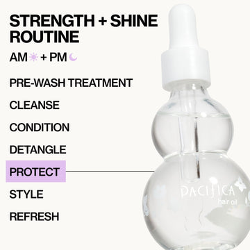 Jasmine Agave Strength + Shine Hair Oil - Pacifica