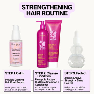 Jasmine Agave Strength + Shine Hair Oil - Pacifica