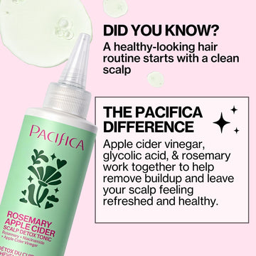 Rosemary Apple Cider Scalp Detox Tonic - Pacifica