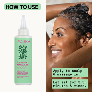 Rosemary Apple Cider Scalp Detox Tonic - Pacifica
