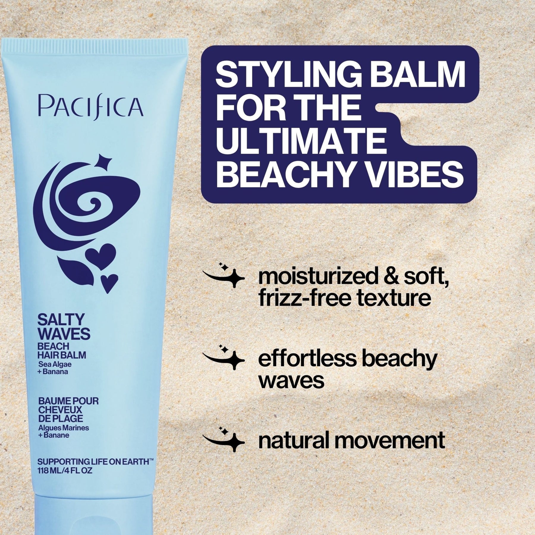 Salty Waves Beach Hair Balm - Pacifica