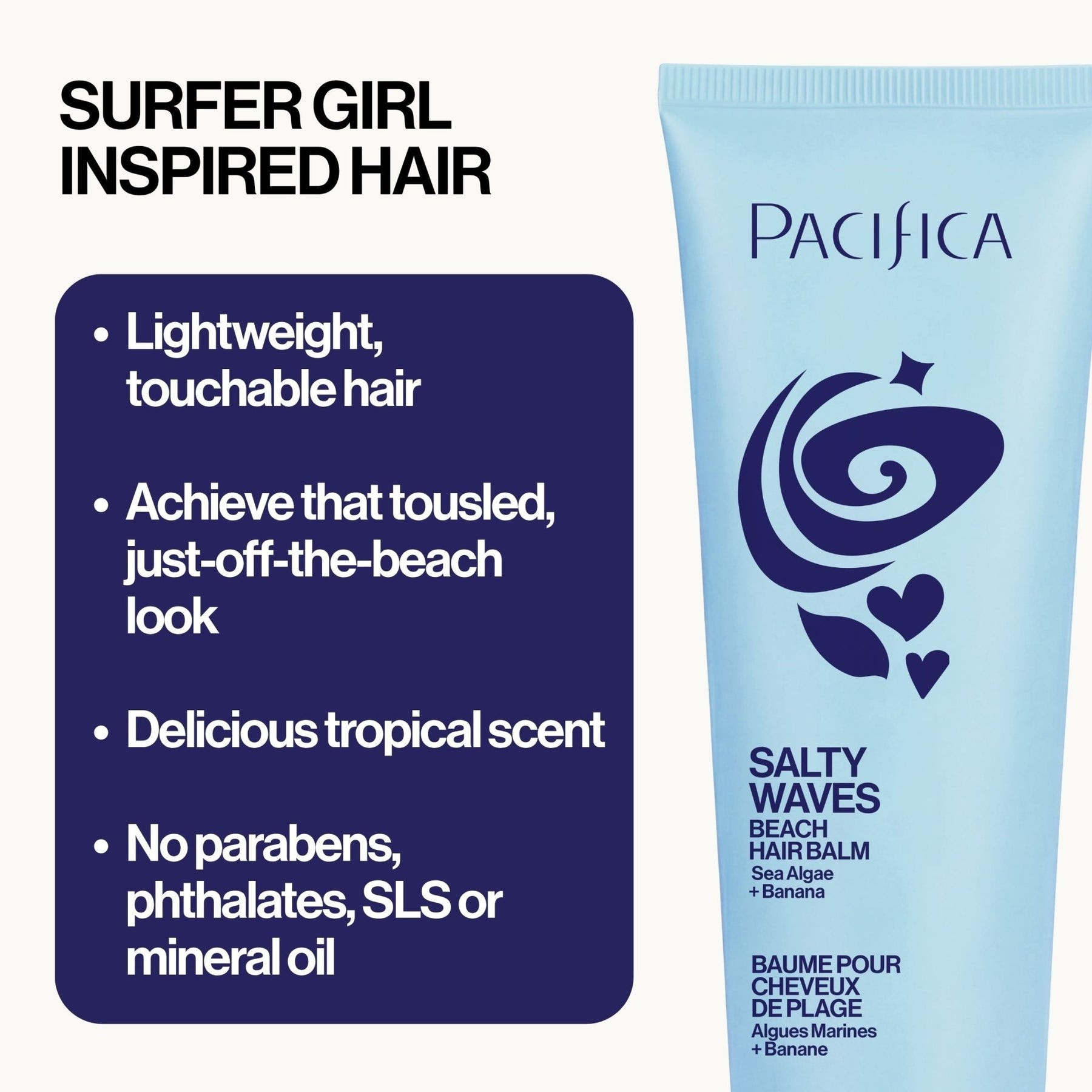 Salty Waves Beach Hair Balm - Pacifica