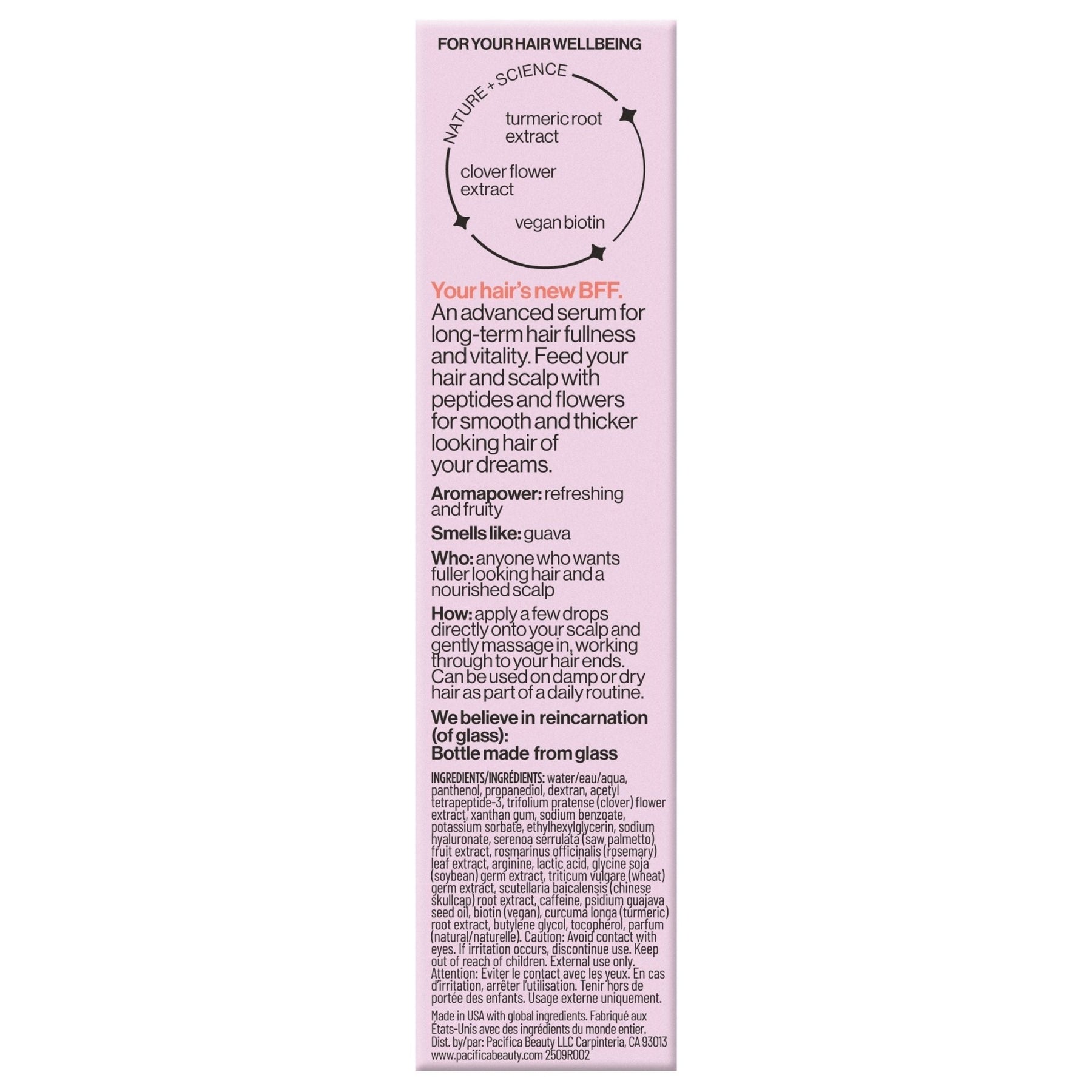 Turmeric Guava Thick and Smooth Hair Serum - Pacifica