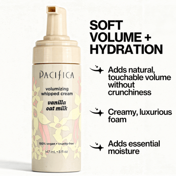 Vanilla Oat Milk Volumizing Mousse - Pacifica