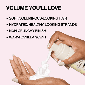 Vanilla Oat Milk Volumizing Mousse - Pacifica