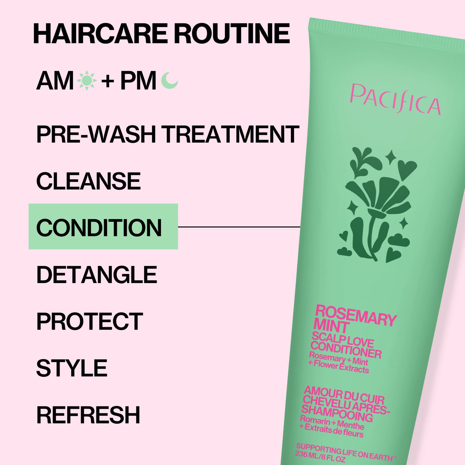 Rosemary Mint Scalp Love Conditioner - Pacifica