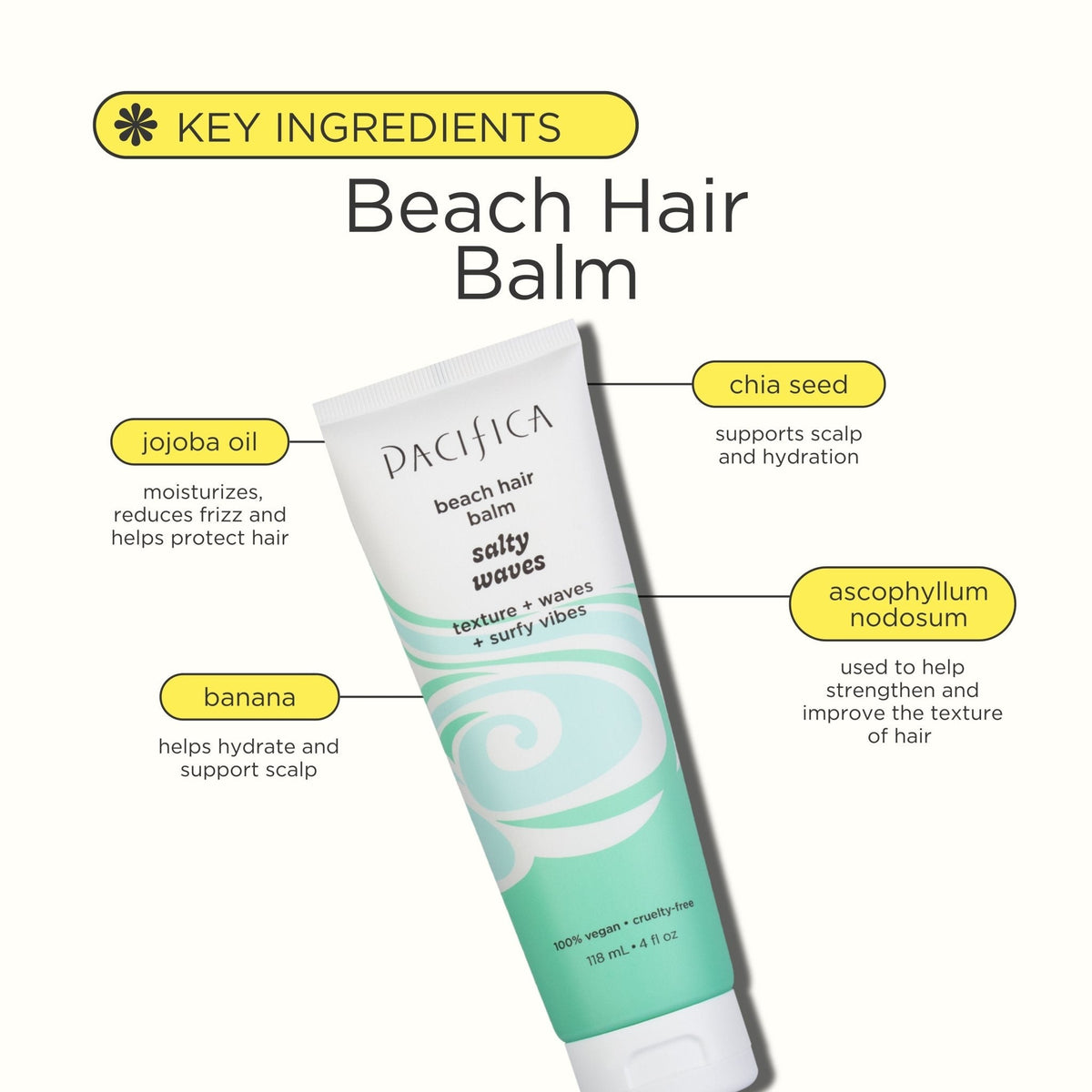 Salty Waves Beach Hair Balm - Pacifica