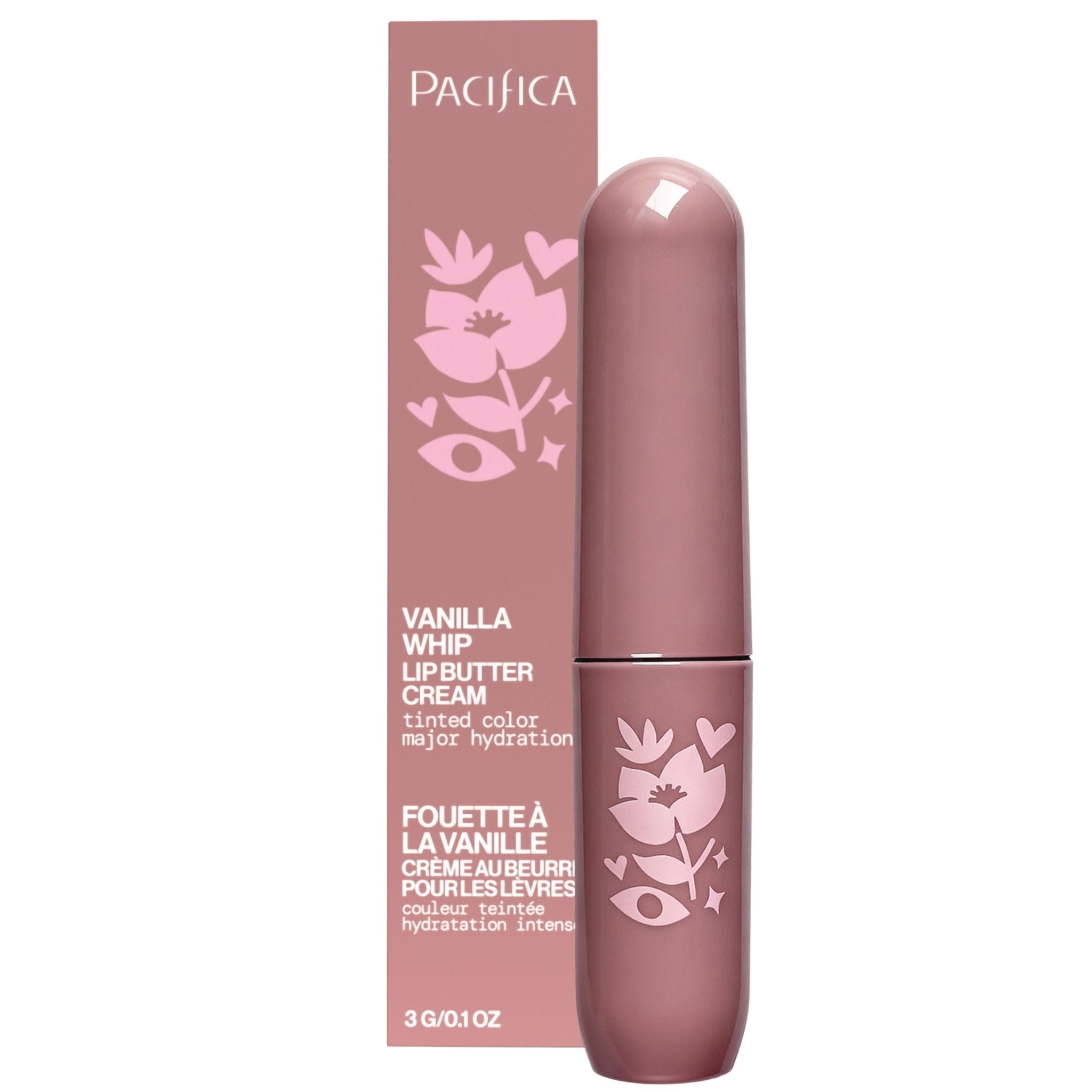 Vanilla Whip Lip Buttercream | Hydrating Tinted Lip Balm | Pacifica