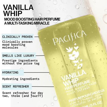 Vanilla Whip Hair Perfume - - Pacifica Beauty