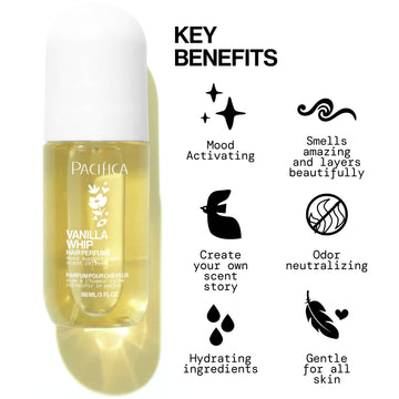 Vanilla Whip Hair Perfume - - Pacifica Beauty