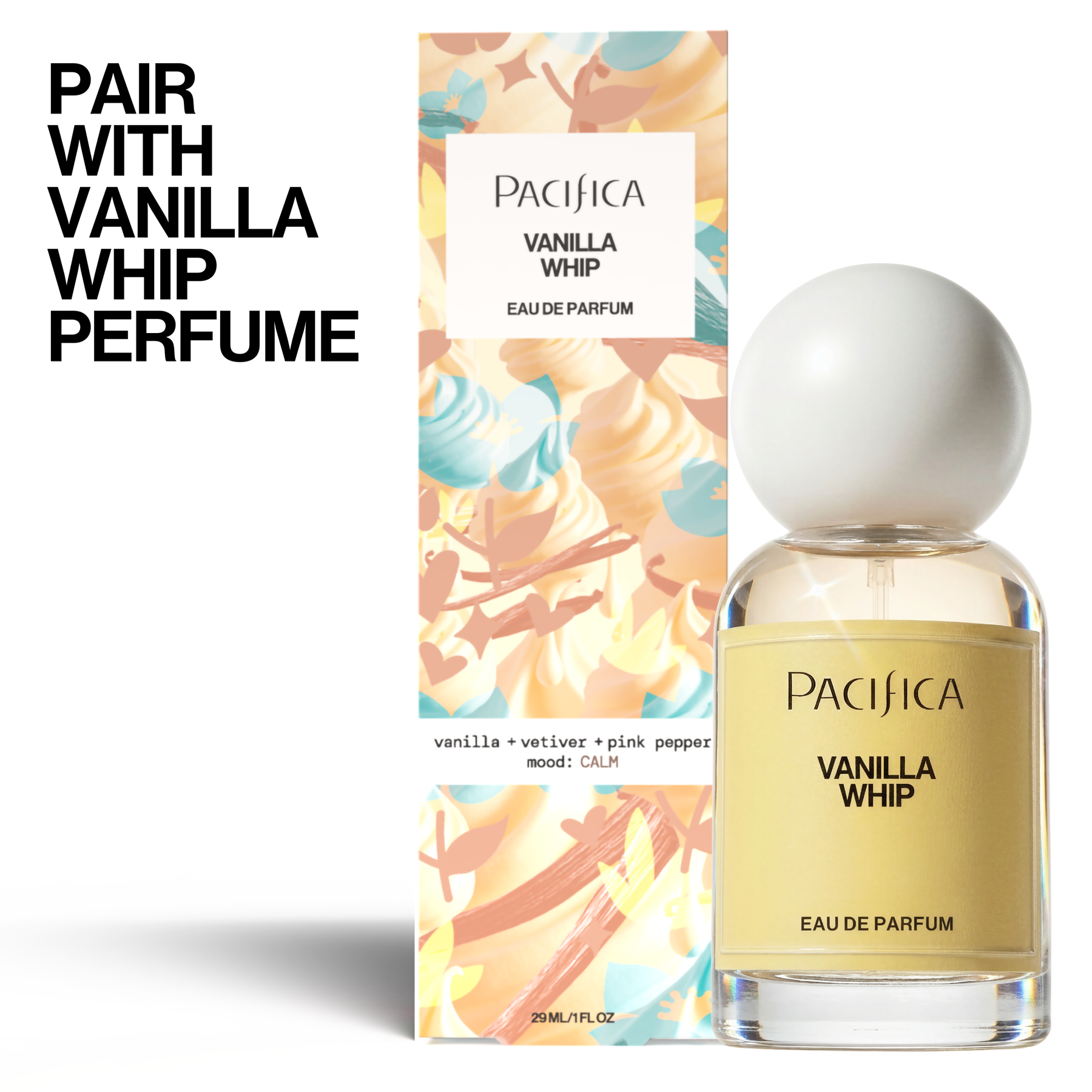 Vanilla Whip Hair Perfume - - Pacifica Beauty