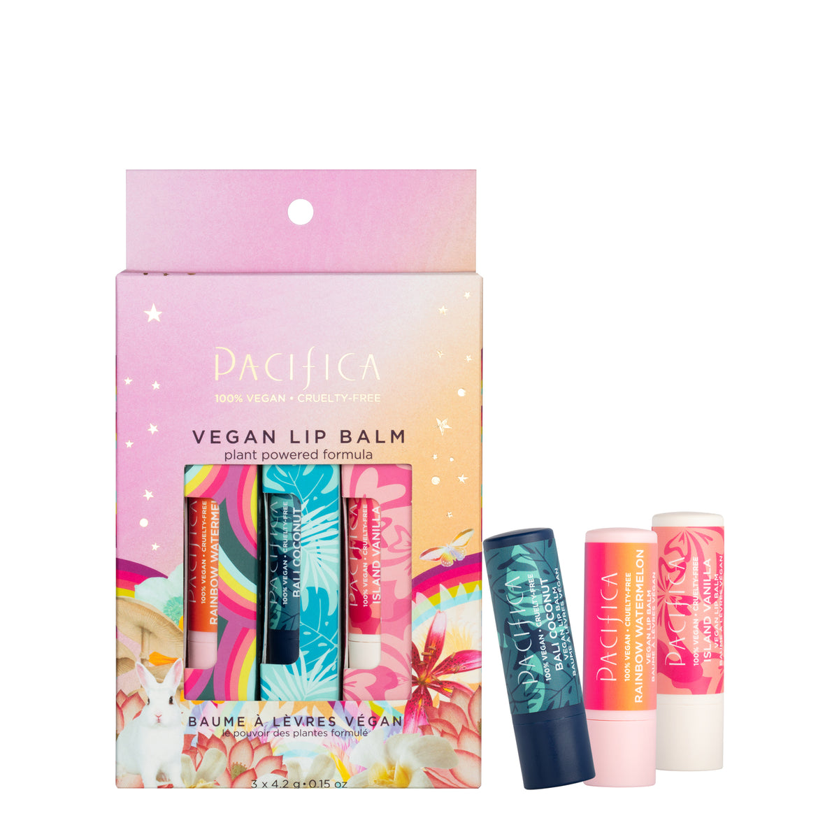 Vegan Lip Balm Set - Holiday Sets - Pacifica Beauty