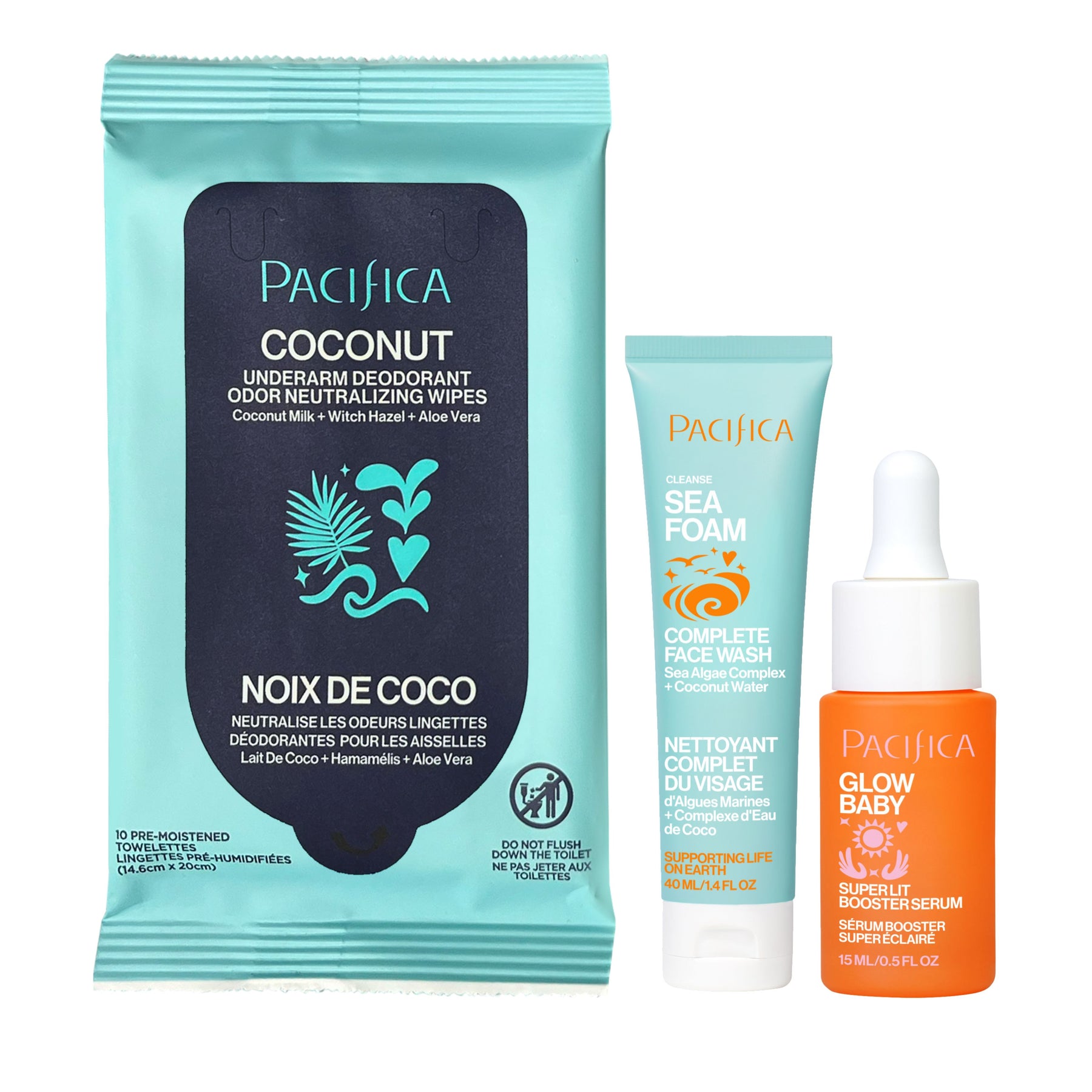 Glow + Go Minis Bundle - Bundles - Pacifica Beauty