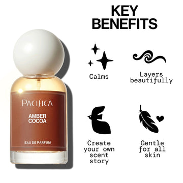 Amber Cocoa Eau de Parfum - - Pacifica Beauty