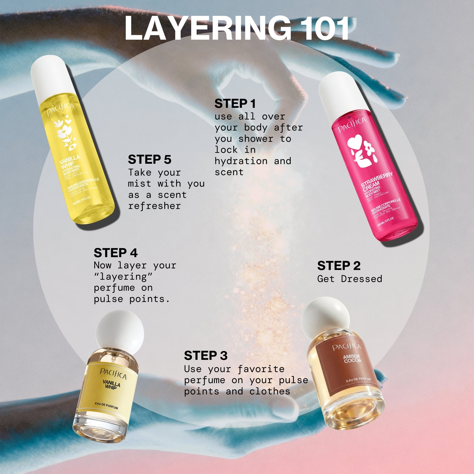 Amber Cocoa Eau de Parfum - - Pacifica Beauty