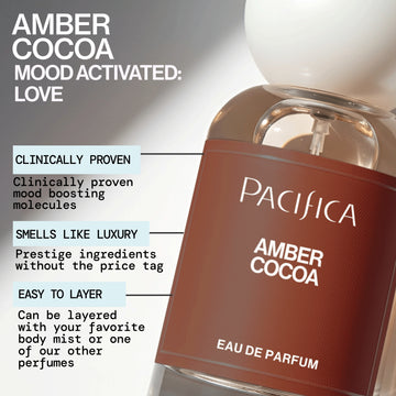Amber Cocoa Eau de Parfum - - Pacifica Beauty