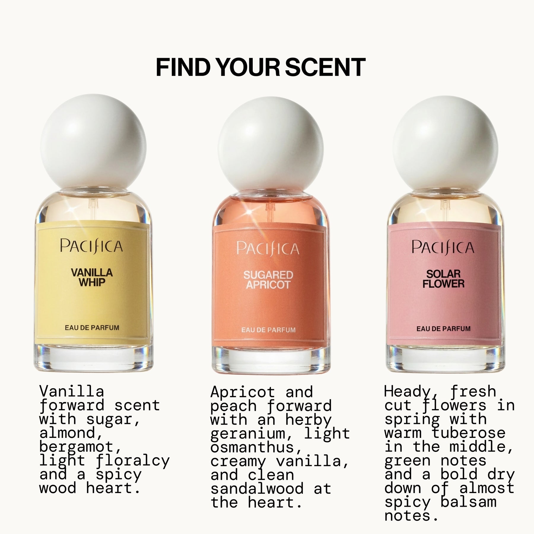 Solar Flower Eau de Parfum - - Pacifica Beauty