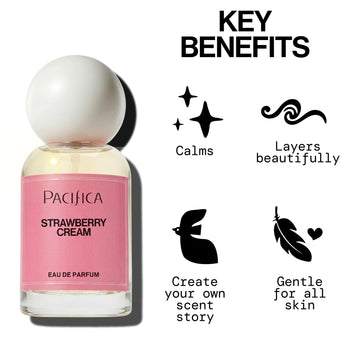Strawberry Cream Eau de Parfum - - Pacifica Beauty