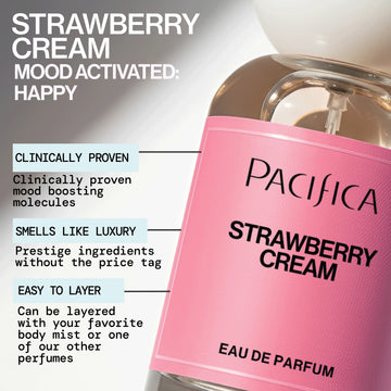 Strawberry Cream Eau de Parfum - - Pacifica Beauty