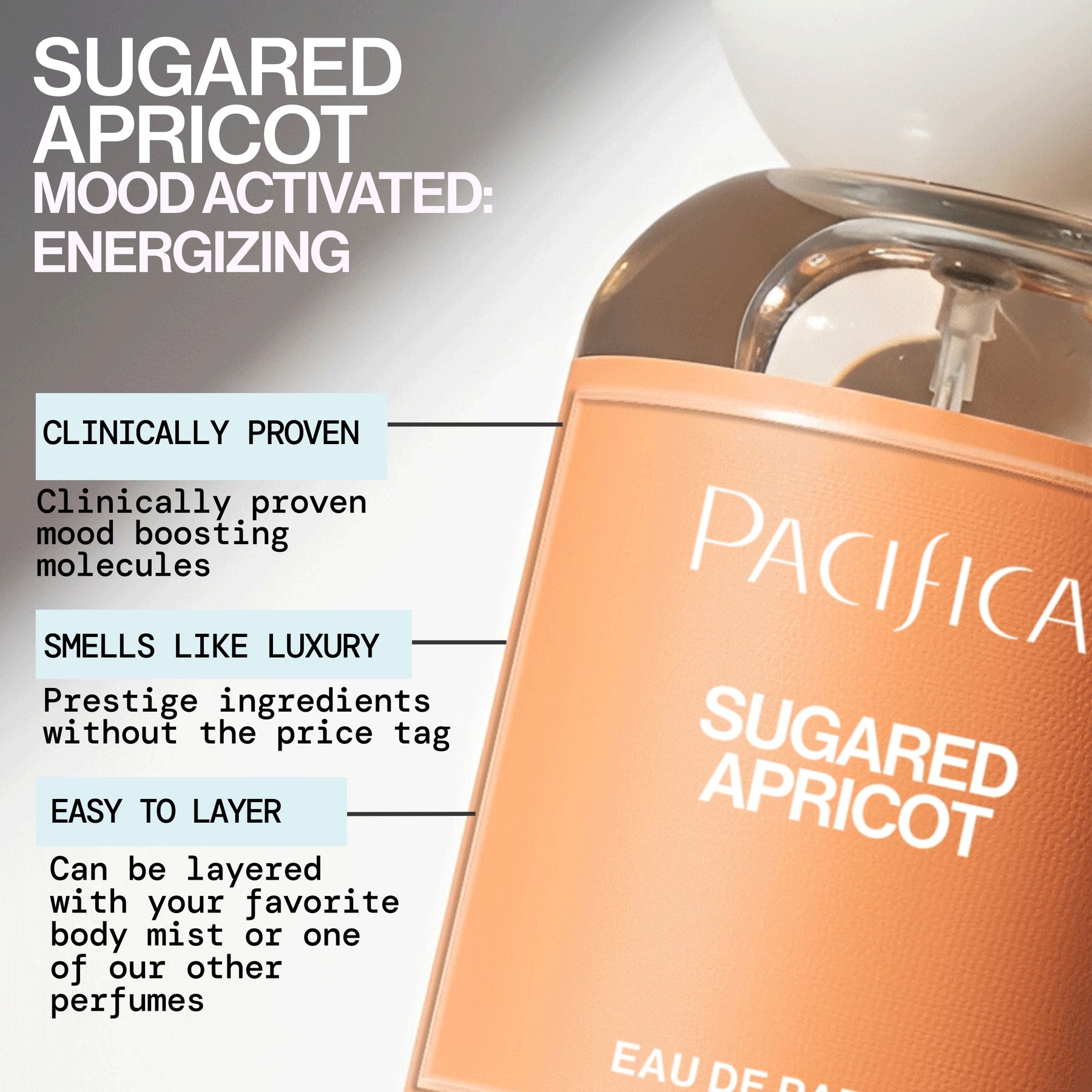 Sugared Apricot Eau de Parfum - - Pacifica Beauty