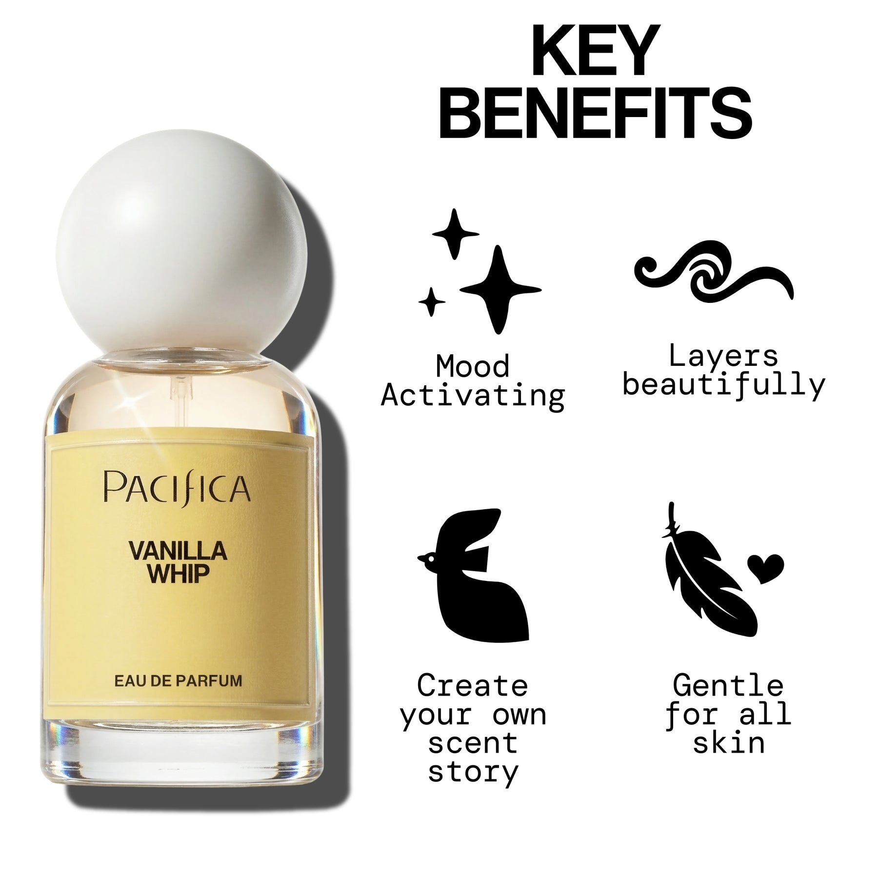 Vanilla Whip Eau de Parfum - - Pacifica Beauty