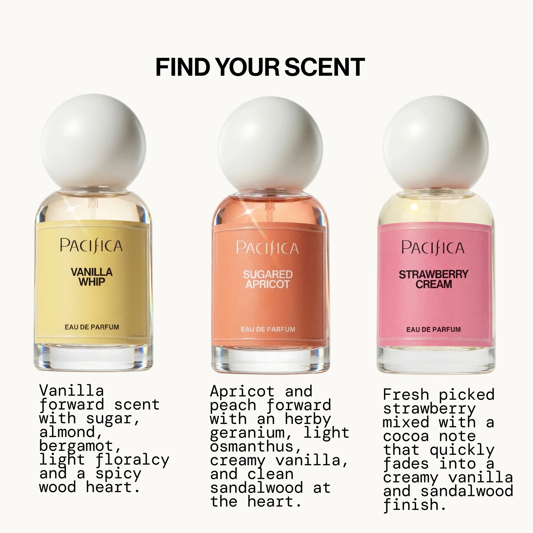 Vanilla Whip Eau de Parfum - - Pacifica Beauty