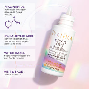 Dry It Out Acne Gel Spot Treatment - Skin Care - Pacifica Beauty