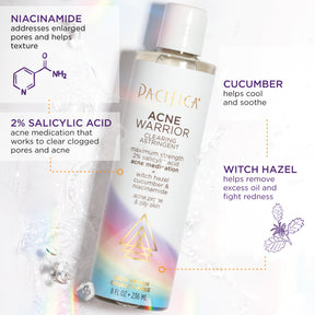 Acne Warrior Clearing Astringent - Skin Care - Pacifica Beauty