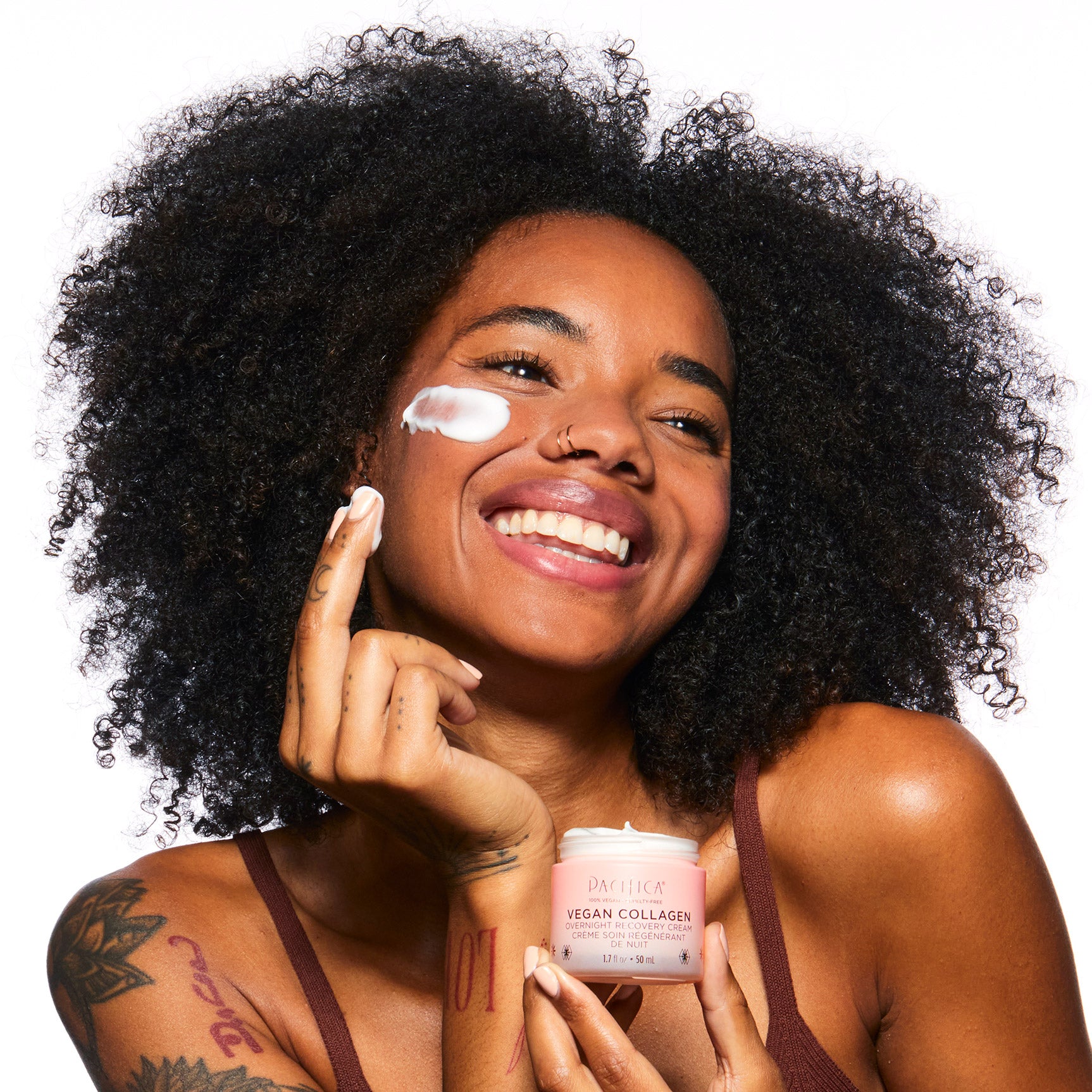 Vegan Collagen Overnight Recovery Cream - Skin Care - Pacifica Beauty