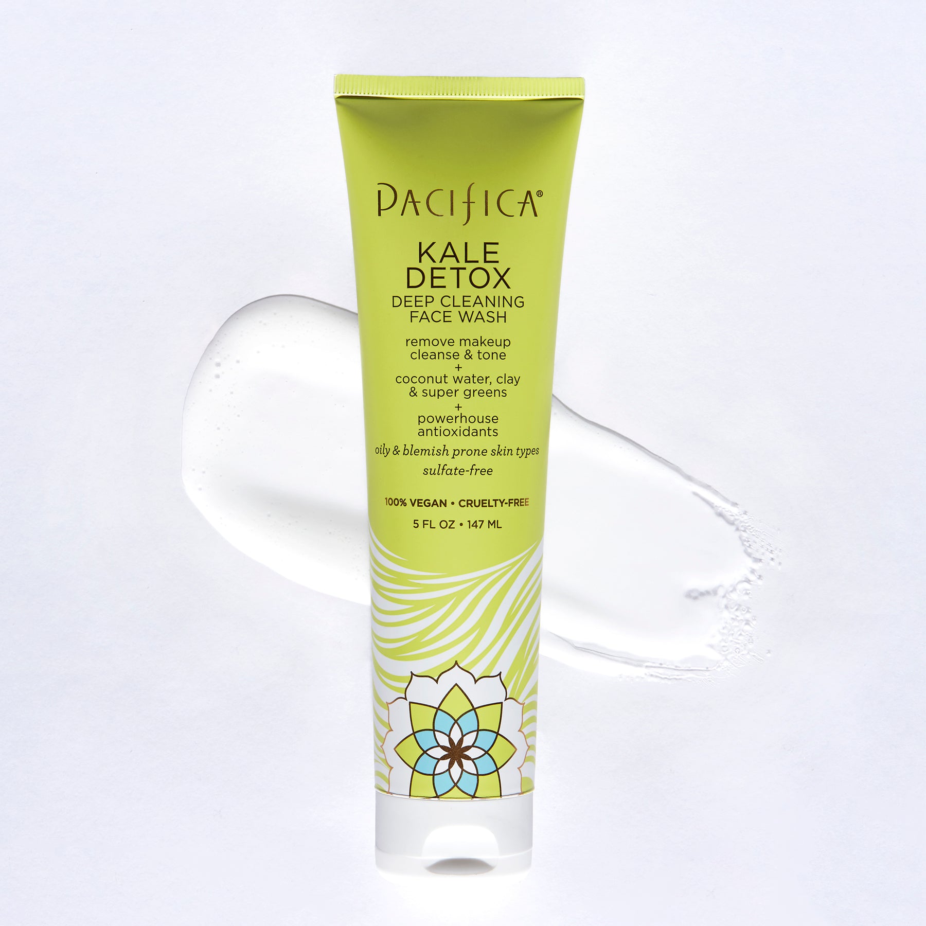 Kale Detox Deep Cleaning Face Wash - Skin Care - Pacifica Beauty