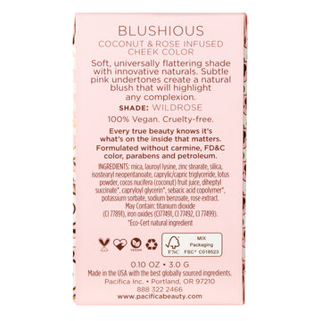 Blushious Coconut & Rose Infused Cheek Color - Pacifica