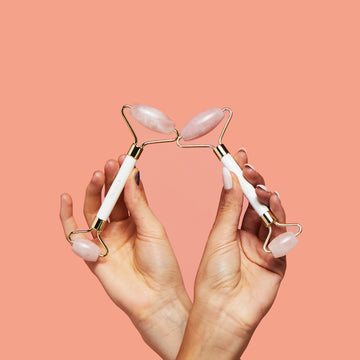 Crystal Wand Secret Weapon Rose Quartz Facial Roller - Pacifica