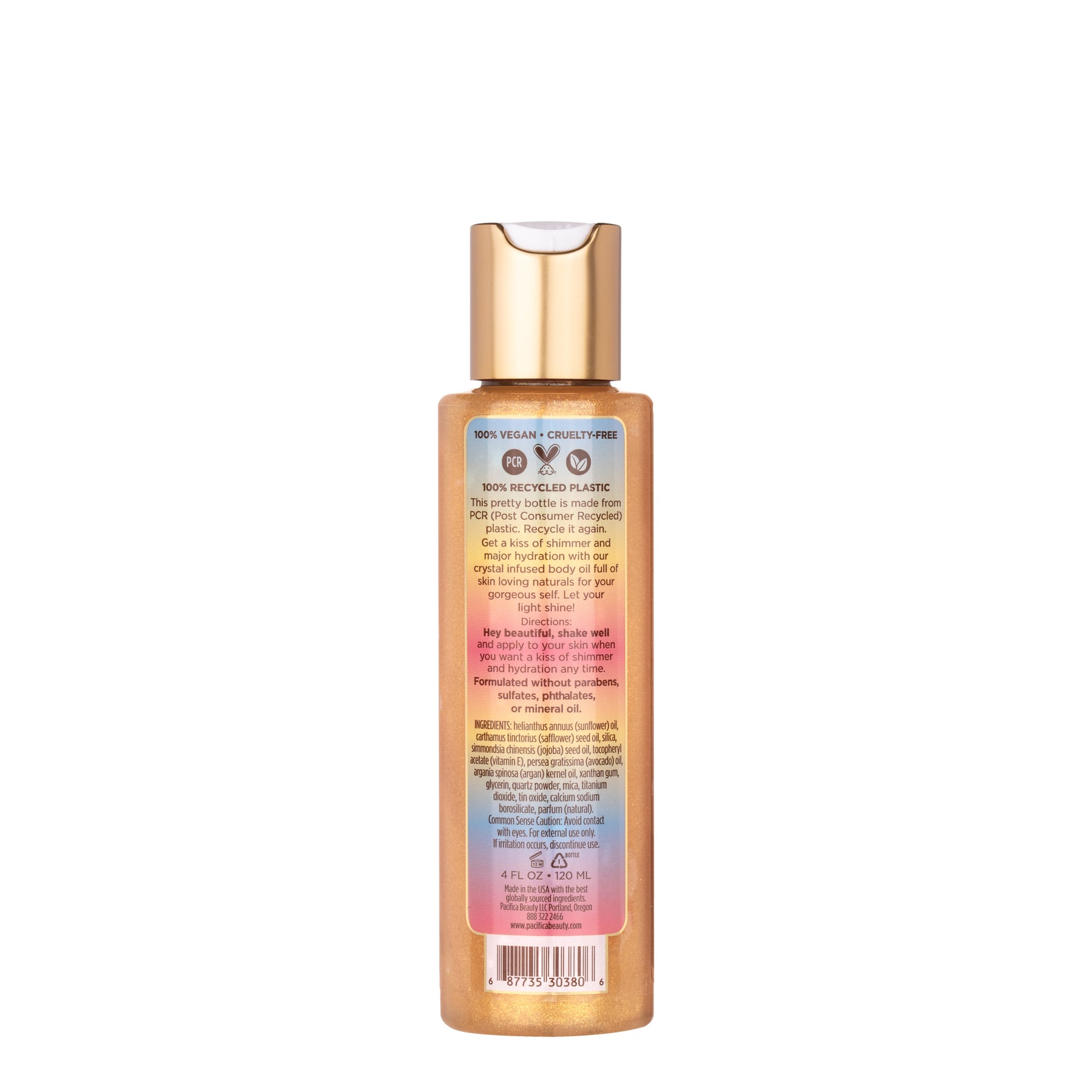 Crystal Bronze Shimmering Body Oil - Bath & Body - Pacifica Beauty