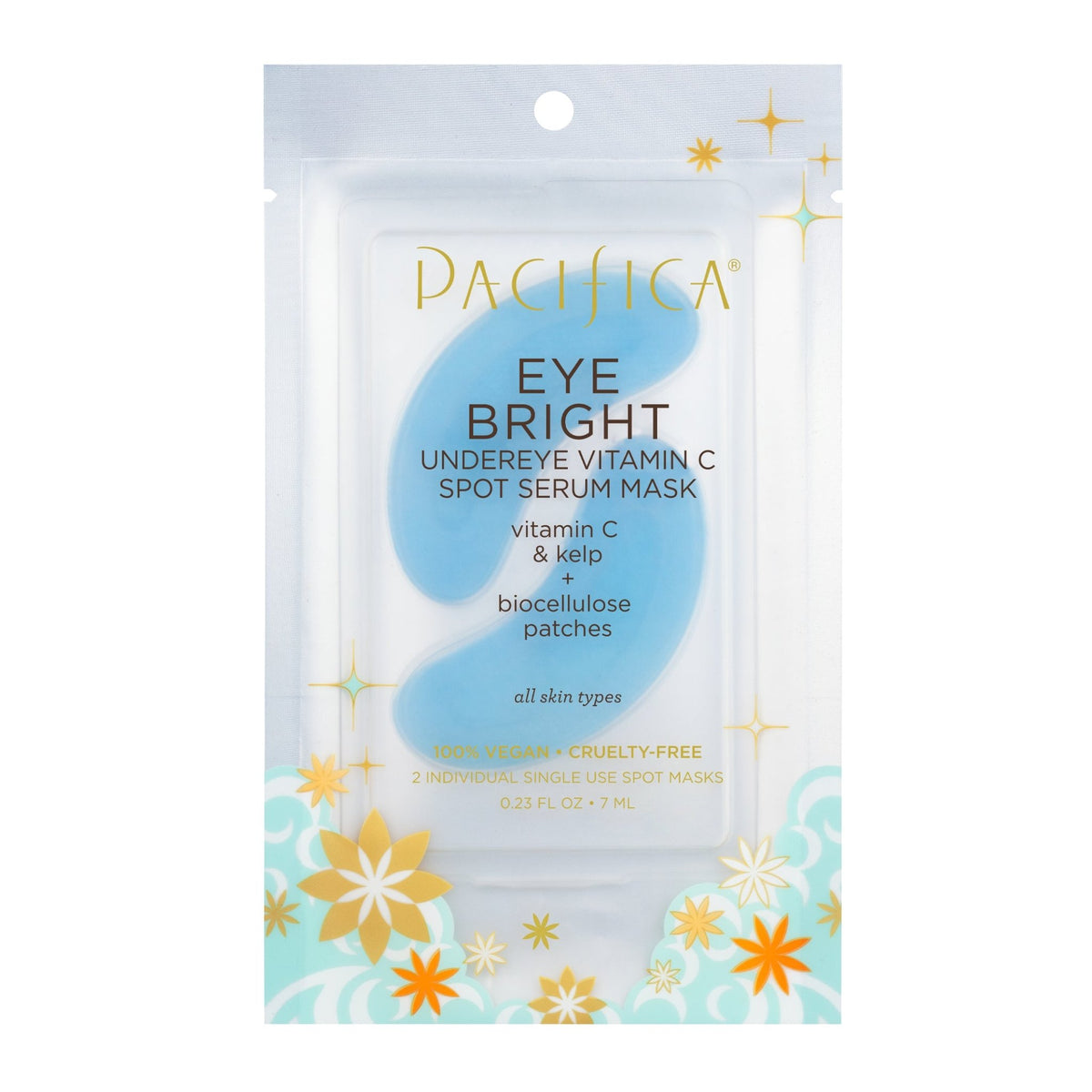 Eye Bright Undereye Vitamin C Spot Serum Mask - Pacifica