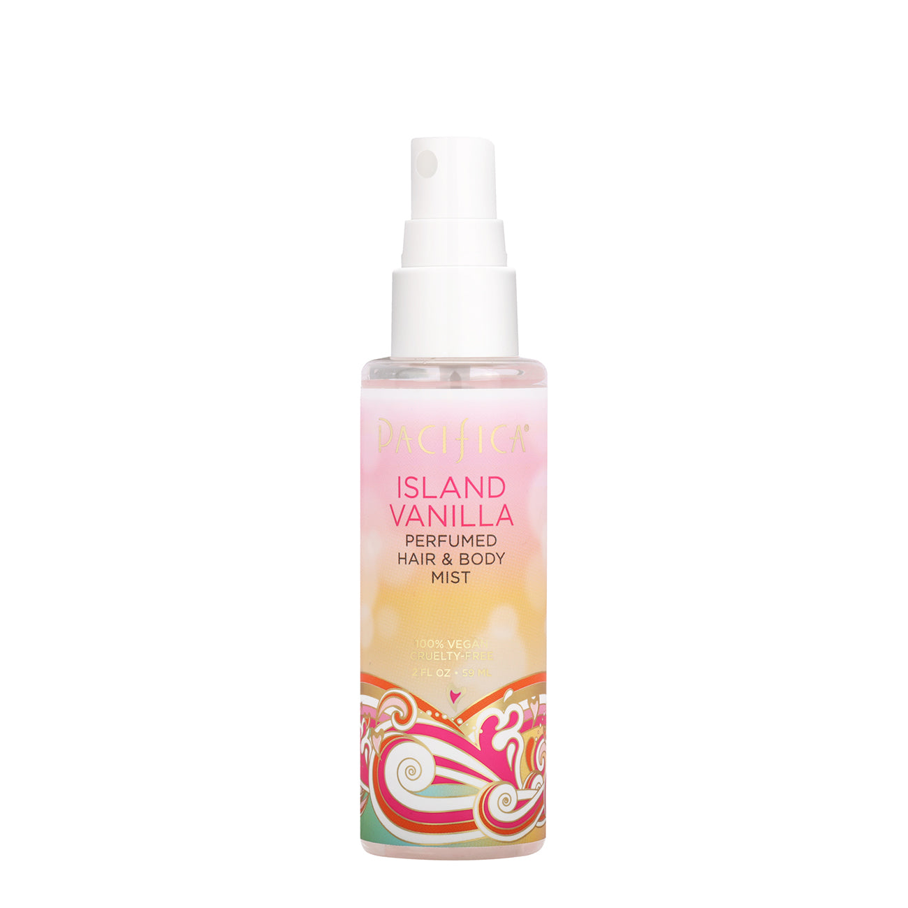 Island Vanilla Perfumed Hair & Body Mist (2 fl oz) - Bath & Body - Pacifica Beauty