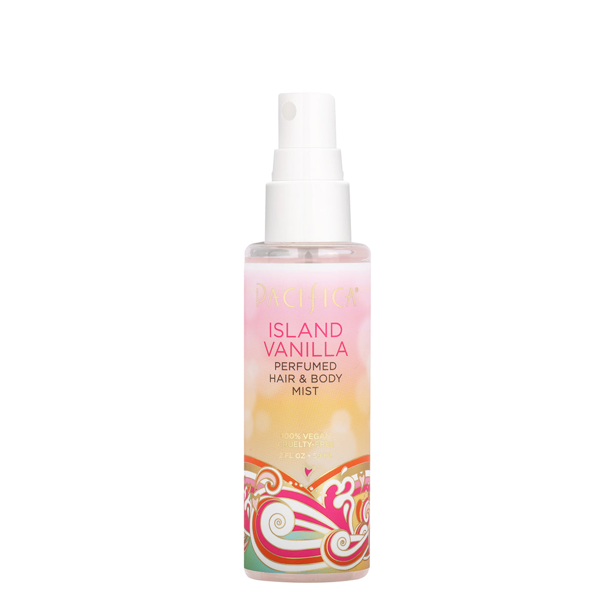 Island Vanilla Perfumed Hair & Body Mist - Bath & Body - Pacifica Beauty