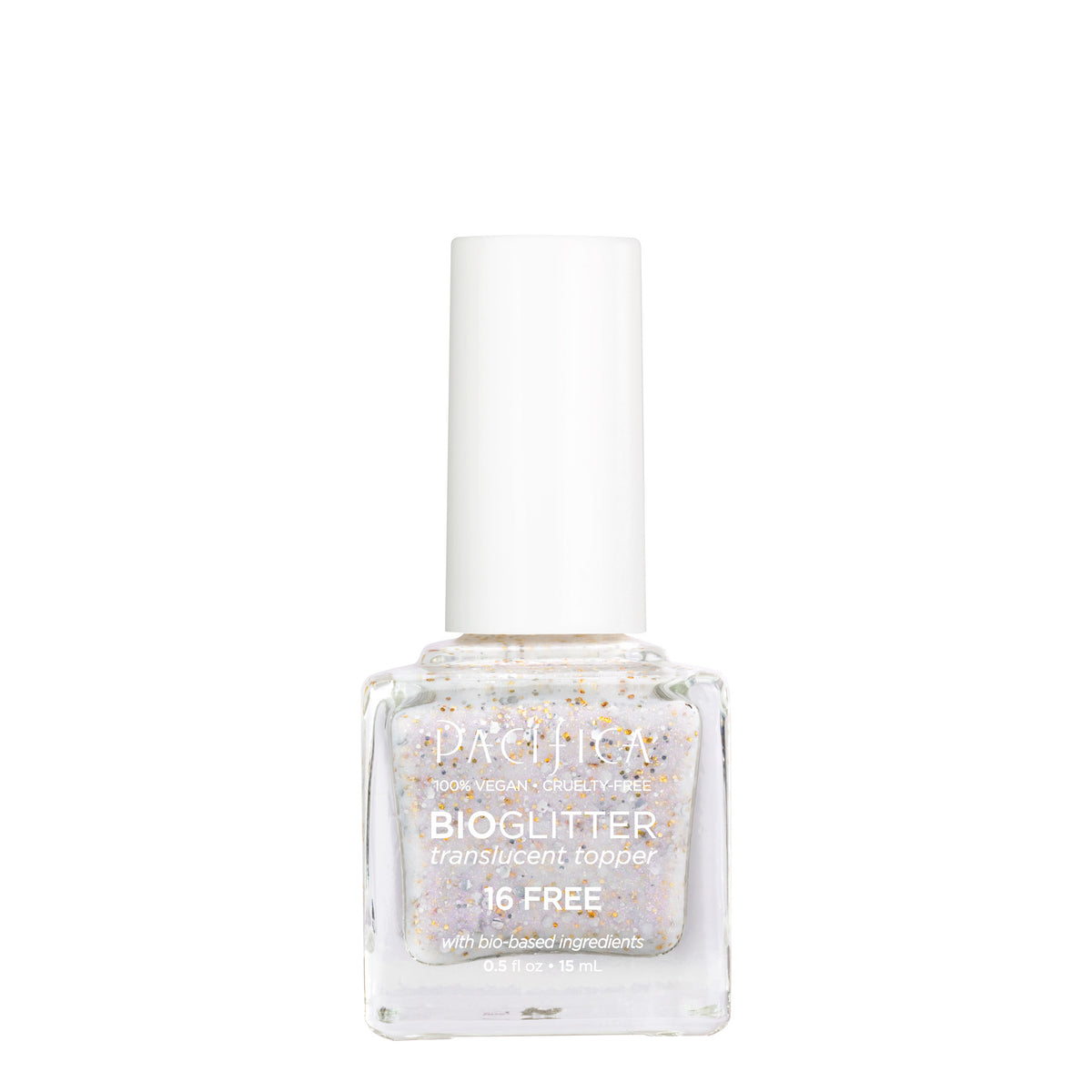 Bio Glitter Translucent Toppers - Pacifica