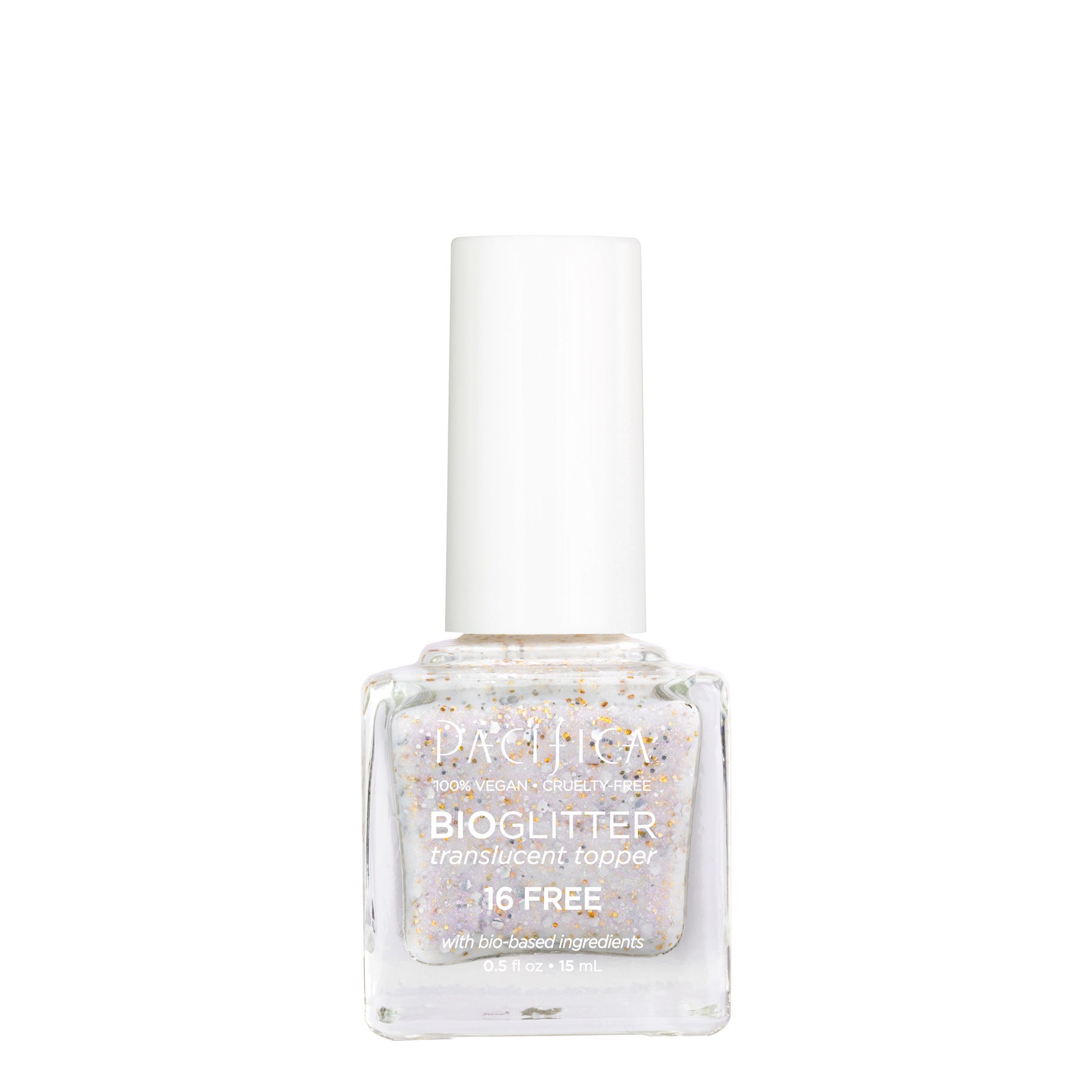 Bio Glitter Translucent Toppers - Pacifica
